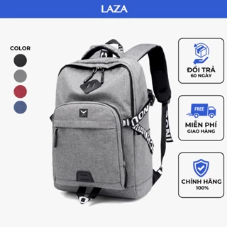 Balo laptop thời trang LAZA 438 - chất liệu polyester chống thấm chứa được laptop 15.6in