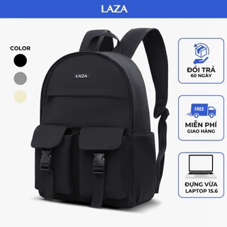 Balo nam LAZA Burll Backpack 630 - Chất liệu vải trượt nước vừa laptop 15.6inch