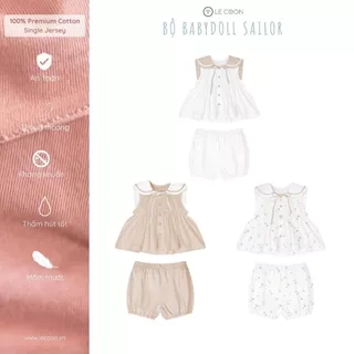 LE COON | Bộ Babydoll Sailor