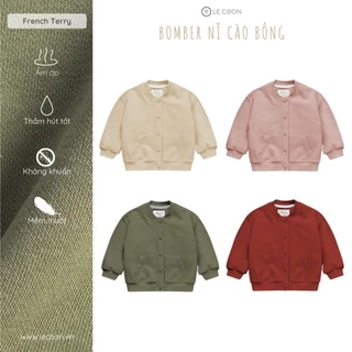 LE COON | Bomber Nỉ Cào Bông