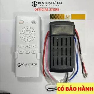 Bộ Nguồn và Điều Khiển Quạt Trần 5 - 6 số DC | Điều Khiển Quạt Trần inverter biến tần 3 pha động cơ DC 35w,42w,55w