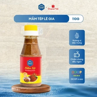 Mắm tép Lê Gia chai nhựa PET 110g
