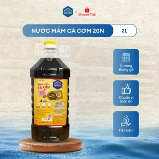 Nước mắm cá cơm Lê Gia can 2l - kho nấu tiết kiệm chuyên dùng kênh Phở và nhà hàng