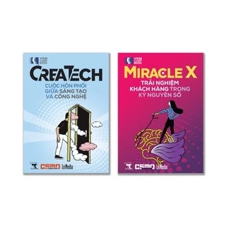 Combo sách Createch - Miracle X (trọn bộ 2 cuốn)