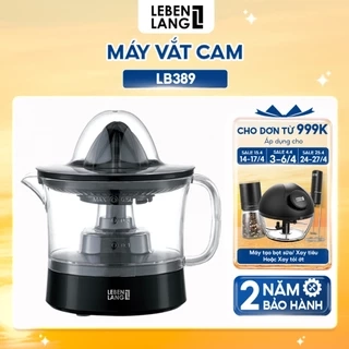 Máy vắt cam mini Lebenlang LBL3383 công suất 40W, dung tích 500ml, bảo hành 2 năm - hàng chính hãng