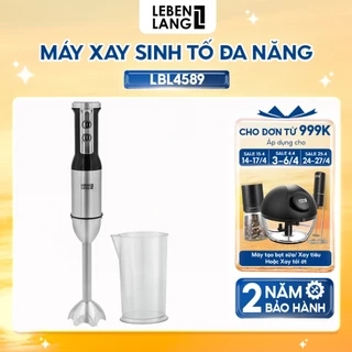 Máy xay cầm tay đa năng Lebenlang LBSH4787, 1000W, trục xay tháo rời tiện lợi,lưỡi dao thép không gỉ