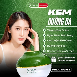 Kem dưỡng Mật ong Collagen Hàn Quốc - Leediors Honey Cream: Dưỡng da trắng sáng, Ngừa mụn, mờ Thâm Nám