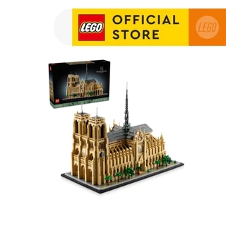 LEGO ARCHITECTURE 21061 Đồ Chơi Lắp Ráp Nhà Thờ Đức Bà Paris (4383 chi tiết)