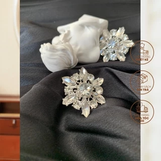 Tag Cài Hoa Pha Lê [1 CHIẾC] - LEILA CLOSET