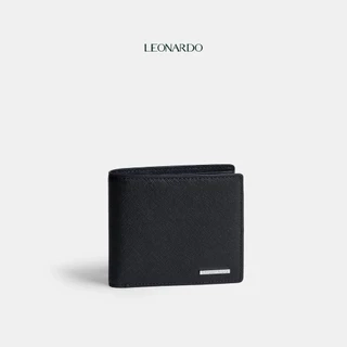 Ví Da Nam Mercury Chất Liệu Da Taiga Thương Hiệu LEONARDO