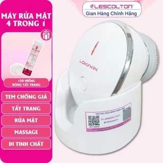 Máy đẩy tinh chất nâng cơ, máy rửa mặt - massage mặt 4in1 Lescolton vô cùng tiện lợi thế hệ 2025 - BẢO HÀNH 1 NĂM