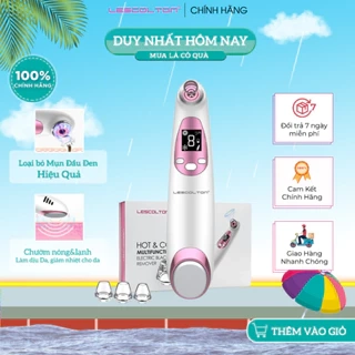 Máy Hút Mụn Đầu Đen Mini Lescolton 3 Trong 1 LSO04 - Đẩy Tinh Chất, Nâng Cơ Mặt, Massage, Làm Sạch Sâu Lỗ Chân Lông