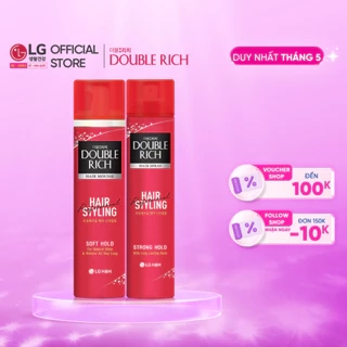 Mousse tạo kiểu tóc Double Rich HAIR MOUSSE 150ml