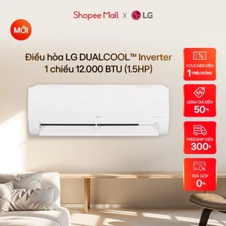 Máy lạnh LG DUALCOOL™Inverter 1 chiều 12.000 BTU (1.5HP) IEC12M1