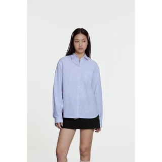 LIBÉ WORKSHOP - Áo sơ mi dáng oversize hoạ tiết sọc