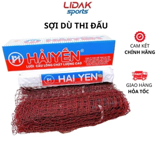 Lưới cầu lông thi đấu Hải Yến trong nhà và ngoài trời lưới thi đấu các giải cầu lông toàn quốc chính hãng - LIDAK SPORT