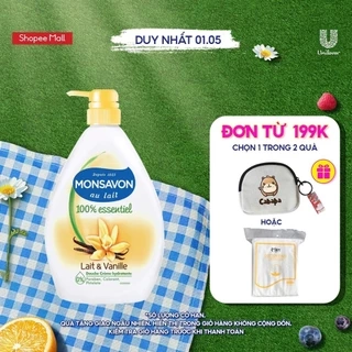 Sữa tắm Monsavon chiết xuất sữa và hoa vani 1000ml