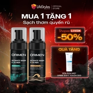 Bọt vệ sinh nam sữa tắm gội toàn thân cho nam giới 3in1 Orimen lưu hương quyến rũ mạnh mẽ