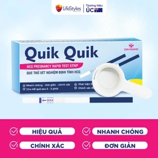 Que thử thai phát hiện thai sớm sau 7 ngày chính xác Quik Quik