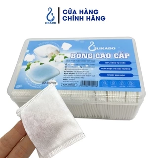Bông tẩy trang Likado kích thước 5.5*6.5cm HỘP 120 MIẾNG