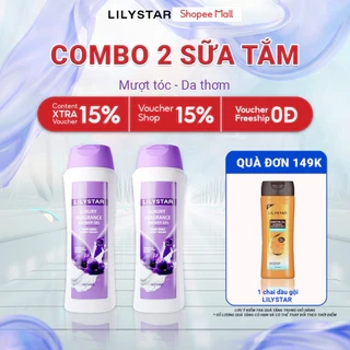 [Mua 2 Tặng 1] Sữa Tắm Hương Nước Hoa Lan Tím Lilystar Lưu Hương Dưỡng Ẩm Và Làm Sach Sâu Chai 300ml