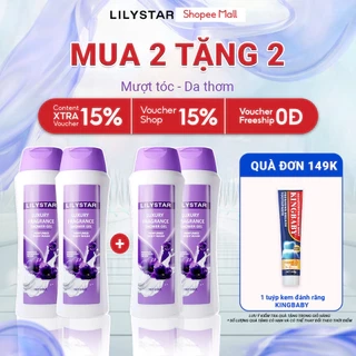 Sữa Tắm Hương Nước Hoa Lan Tím Lilystar Lưu Hương Dưỡng Ẩm Và Làm Sach Sâu Chai 300ml