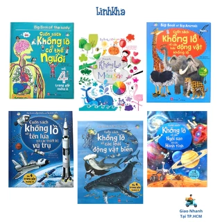 Sách Tương Tác - Big Book - Cuốn Sách Khổng Lồ - Nhiều Chủ Đề - Đinh Tị