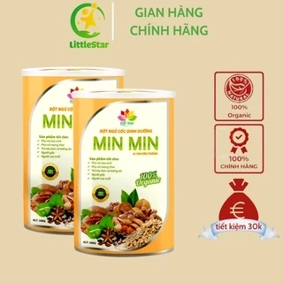 2 Hộp Ngũ Cốc  Min Min Bổ Sung Dinh Dưỡng Cho Gia Đình - ngũ cốc lợi sữa, ngũ cốc bầu
