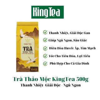 Trà Thảo Mộc Kingtea 500g - Trà Thảo Mộc Giúp Thanh Nhiệt - Mát Gan -  Tốt Cho Người Bị Mất Ngủ