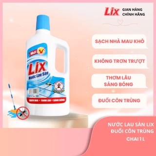 Nước Lau Sàn Lix Đuổi Côn Trùng 2 Lít NLS2 Sạch Nhà Sáng Bóng Hương Thơm Lâu