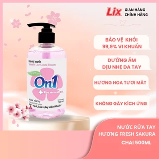 Nước rửa tay sạch khuẩn 500ml hương Fresh Sakura RT506 Lixco Việt Nam