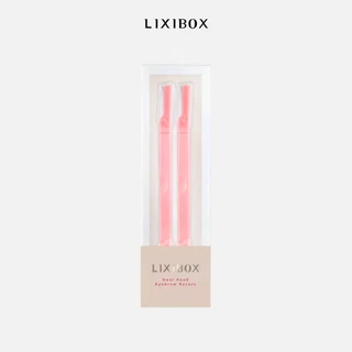 Dao Cạo Chân Mày 2 Đầu Lixibox Dual Head Eyebrow Razors