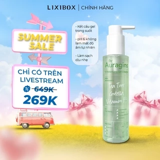 Gel rửa mặt cho da dầu mụn The Auragins Oil Balancing Gel Cleanser 150ml