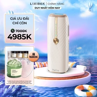 Máy Triệt Lông Lạnh Sapphire Halio InfinityGlow Advanced IPL Sapphire Cooling Hair Removal Device