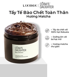 Tẩy Tế Bào Chết Toàn Thân Hương Matcha CoBa’s Daughter Body Exfoliator 300gr