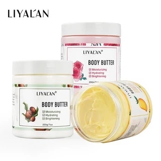 Bơ dưỡng thể LIYALAN 200g chiết xuất xoài hữu cơ tự nhiên làm trắng da