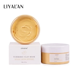 LIYAL'AN Mặt Nạ Đất Sét Nghệ Thải Độc Dưỡng Sáng Da 120g