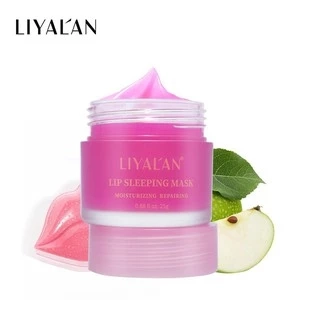 Mặt nạ ngủ môi LIYALAN dưỡng ẩm tái tạo làn da hiệu quả chuyên dụng 25g
