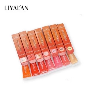 Son bóng LIYAL'AN 20 màu dưỡng ẩm làm sáng màu môi quyến rũ 10ml