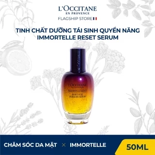 Tinh Chất Tái Sinh Quyền Năng L'Occitane Immortelle Reset Serum 30ml - 50ml - 75ml