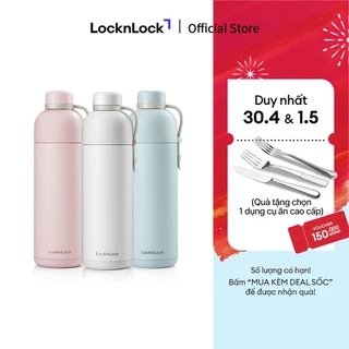 Bình giữ nhiệt có quai xách Lock&Lock Belt Bottle 490ml - LHC4267 (3 màu)