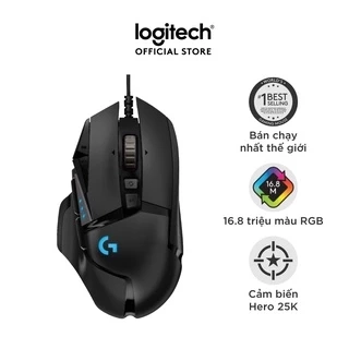 Chuột gaming có dây Logitech G102 Lightsync - Tùy chỉnh RGB, 6 nút lập trình, nhẹ