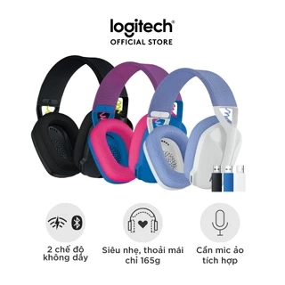 Tai nghe gaming Bluetooth và Lightspeed Logitech G435 Mic ảo tích hợp PC Mobile PS5