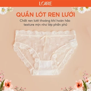 Quần Lót Ren Lưới Mềm Nhẹ Thoáng Khí QLBK116