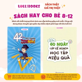 Bộ Sách 42 ngày trở thành Trạng Nguyên Nhí và sổ tay thực hành 60 Ngày Lập Kế Hoạch Học Tập Hiệu Quả - Lollibooks