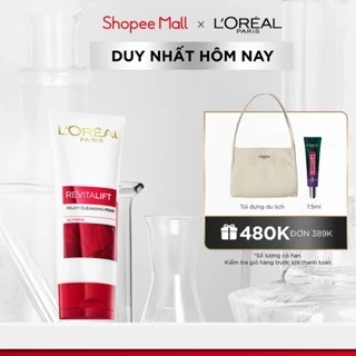 Sữa Rửa Mặt Làm Sạch Và Săn Chắc Da L’Oreal Paris Revitalift 100ml