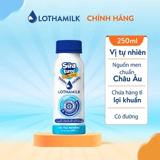 Sữa tươi lên men Lothamilk chai 250ml