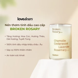 Nến Thơm Phòng Tinh Dầu Cao Cấp LoveDear - Trang Trí Decor 100g & 200g