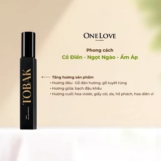 Nước Hoa Cao Cấp OneLove - Tobak Thơm Lâu Cho Nam Nữ 10ml