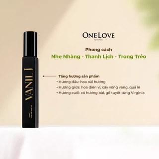 Nước Hoa Cao Cấp OneLove - Vanil J Thơm Lâu Cho Nam Nữ 10ml
